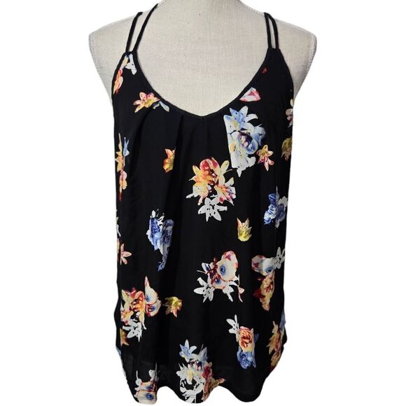 Express floral tank top sz medium - Picture 1 of 9